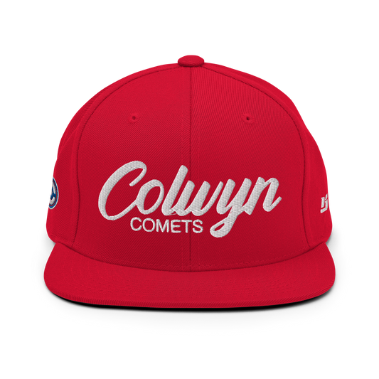 Colwyn Comets Script Snapback Hat